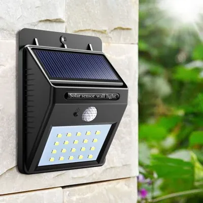 Đèn Năng Lượng Mặt Trời Sân Vườn 20 LED